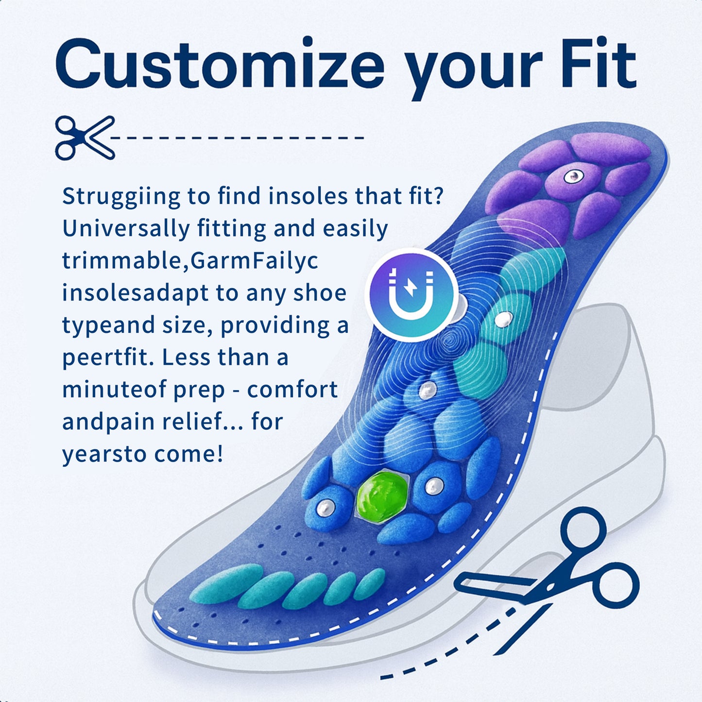 BerriGlow™ Comfort Insoles: Arthritis Prevention, Blood Circulation Boost, and Heart Health Support BerriGlow™